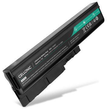 Batteri til Lenovo ThinkPad SL500, SL300, T60, T61, T500, R500, SL400, W500, R61 - Lenovo 40Y6797, Lenovo 40Y6799 - 4400mAh 10.8V - 11.1V