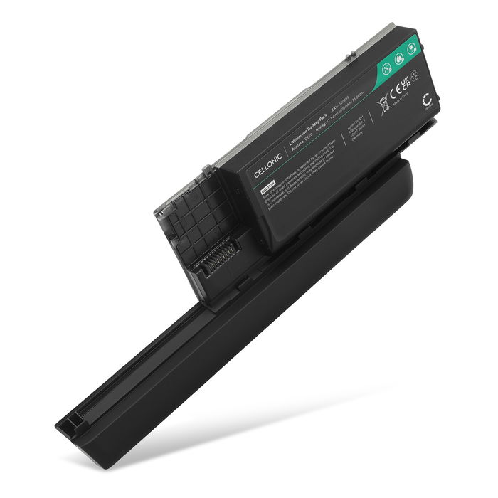 Batteri til Dell Latitude D630, D620, PP18L, D631, D630c, Precision M2300, D620 ATG, D630 ATG, D630 UMA, JD605, JD606, RD300 Bærbar computer - 6600mAh 11.1V 