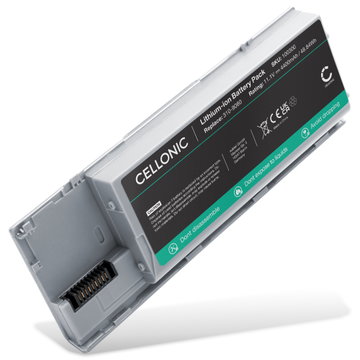 Batteri til Dell Latitude D630, D620, D630 ATG, D630c, PP18L, RD300, RD301, PC764, PD685 Bærbar computer - 4400mAh 11.1V 