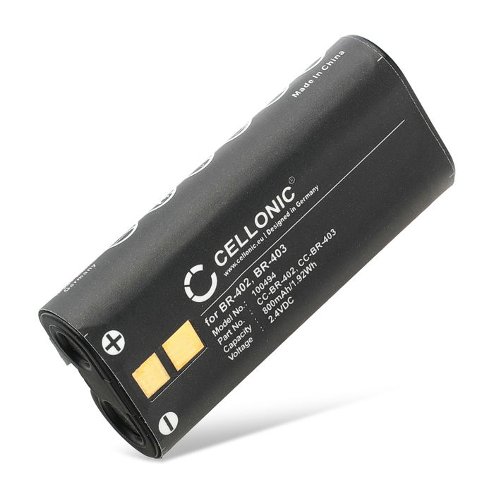 Batteri til Olympus DS 4000, DS 3300, DS 2300, DS 5000, BR402, BR403 BR-402, BR-403 (800mAh, 2.4V) fra CELLONIC