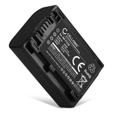Kamera Batteri til Sony FDR-AX33 AX53 AX100e HDR-PJ810 PJ530e PJ330e PJ260 HDR-CX625 CX190 CX220 CX250 CX280 - NP-FV50 NP-FV70 NP-FV100 650mAh NP-FV50 Udskiftsningsbatteri til kamera