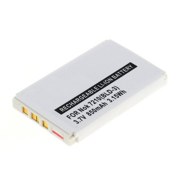 BLD-3 batteri til mobiltelefoner Nokia 2100 / 3200 / 3300 / 6220 / 6610 / 6610i / 7210 / 7250 / 7250i - BLD-3 850mAh - udskift dit mobilbatteri og få mere ud af din mobil