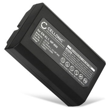 Kamera Batteri til Nikon Coolpix 4300 Coolpix 4500 Coolpix 4800 Coolpix 5000 Coolpix 5400, Konica Minolta DiMAGE A200 - EN-EL1,NP-800 750mAh EN-EL1 Udskiftsningsbatteri til kamera