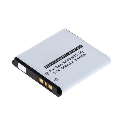 BST-38 batteri til mobiltelefoner Sony Ericsson W995 / W580i / C902 / C510 / C905 / R300 / K850i / T303 - BST-38 800mAh - udskift dit mobilbatteri og få mere ud af din mobil
