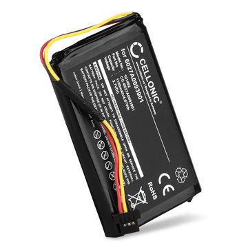 CELLONIC GPS Batteri til TomTom 4EM0.001.01 XL IQ Routes Edition Central Europe Traffic Europe Traffic XXL IQ Routes Edition Europe 6027A0093901 1100mAh SatNav nyt Navigationsbatteri