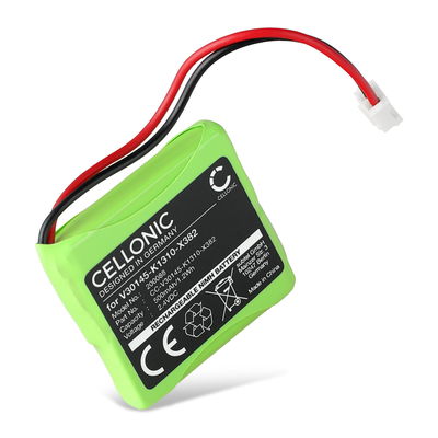 1x Battery til Siemens Gigaset E45, E450, E455, E450 SIM, E455 SIM, E40 Swisscom Aton CL-102, Top S329 500mAh 2.4V fra CELLONIC