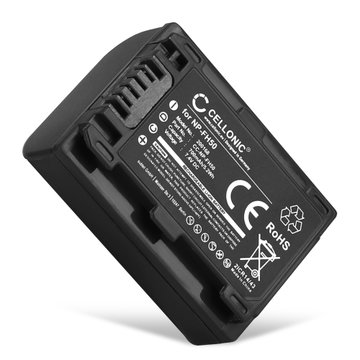 Nyt batteri NP-FH40 NP-FH50 -FH60 - batteri til Sony A230 A290 A330 A380 A390 DSC-HX1 HX200V HX100V CX7 HDR-SR11 HDR-SR12 DCR-SR45 DCR-SR42 Kamera - Kamerabatteri 700mAh, Batteri