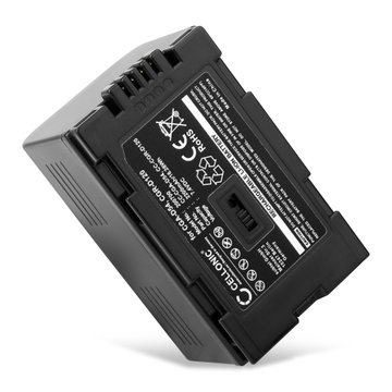 Kamera Batteri til Panasonic AG-DVX100 NV-GS11 NV-DS60 NV-GS1 NV-DS27 NV-DS29 NV-MX500 NV-DA1 NV-DS15 - CGA-D54 CGR-D120 -D220 2200mAh Udskiftsningsbatteri til kamera