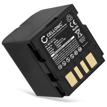 Batteri til JVC GZ-D240, GZ-D270, GZ-DF420, GR-D240, GR-D270, GR-D290, GR-DF420, GR-X5 BN-VF714 (1500mAh, 7.4V) fra CELLONIC