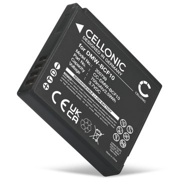 Batteri til Panasonic Lumix DMC-FS62 DMC-FS10 FS6 FS7 FS15 FS30 FS42 FS62 700mAh fra CELLONIC