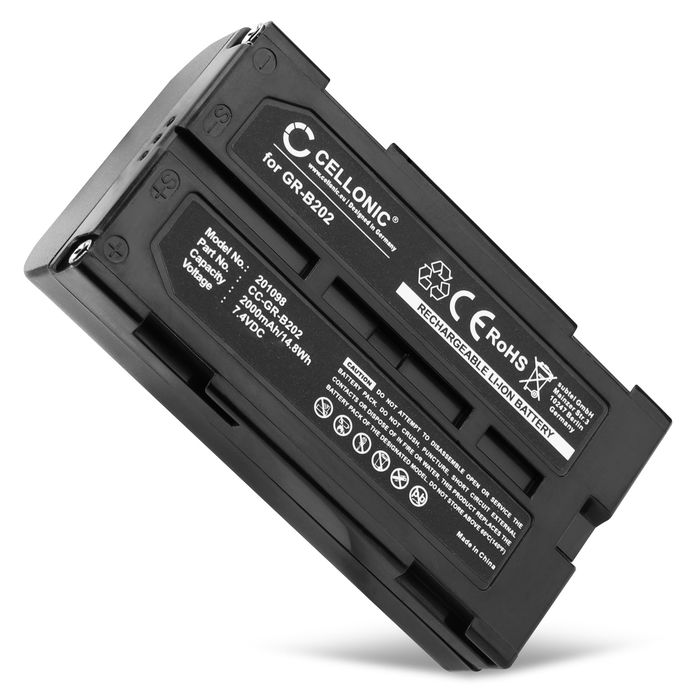 Kamera Batteri til JVC GR-DLS1U GR-DV9000 GR-DVL GR-DVL9000 GR-DVM1 GR-DVM801 GR-VBM1 - BN-V812, BN-V814 2000mAh BN-V812 Udskiftsningsbatteri til kamera