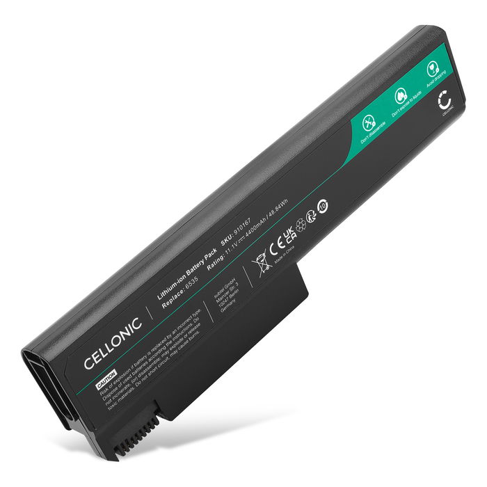 Batteri til HP EliteBook 8440p, 6550B, 6470b, 6930p, ProBook 6550b, Business Notebook 6530, Compaq 6735b, HP TD06 Bærbar computer - 4400mAh 11.1V 