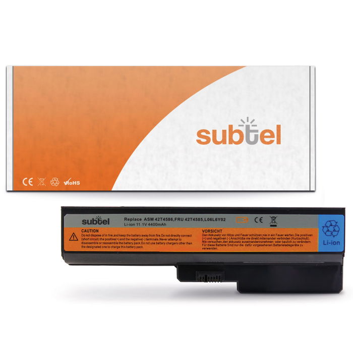 Bærbar batteri til Lenovo G550 2958 udskift batteri 4400mAh / 48.84Wh og giv din bærbar nyt liv