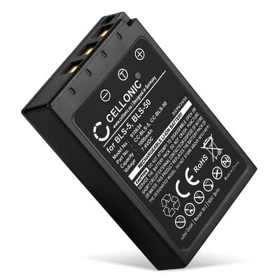 BLS-50 Batteri til Olympus OM-D E-M10 Mark III II E-M5 Mark III Pen E-PL9 E-PL1 PL10 PL2 PL3 PL5 E-PL6 E-PL7 E-PL7 E-PL8 E-P3 E-PM1 1000mAh Kamera BLS-5 Batteri til udskiftning