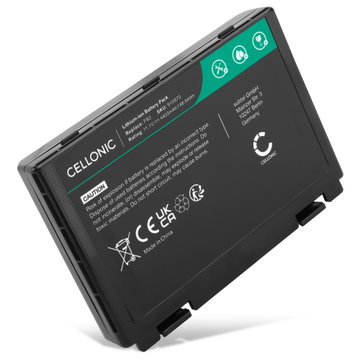 Batteri til ASUS K50IJ, X5DIJ, K50C, K70IJ, P50IJ, X5DI, X5DAB, X5DIN, Pro79I, X5DAF, X66IC, K50 series, Pro88 series, ASUS A32-F52 Bærbar computer - 4400mAh 11.1V 