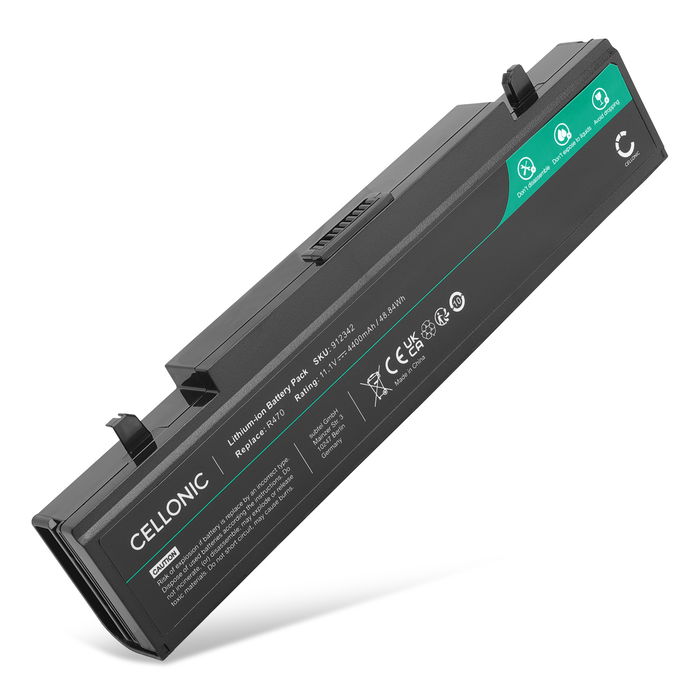 Batteri til Samsung RC520 / NP-RC520, E452 / NP-E452, R530 / NP-R530, R540 / NP-R540 Bærbar computer - 4400mAh 11.1V 