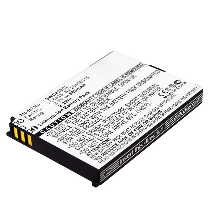 Swissvoice eSense Color E batteri 600mAh 3.6V - 3.7V fra subtel