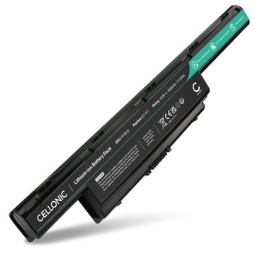 Batteri til Packard Bell EasyNote TK85, LE69KB, TS11HR, TM80, TE11HC, AS10D75 Bærbar computer - 4400mAh 10.8V - 11.1V 