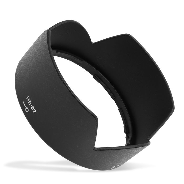 HB-32 Kamera Ø 82mm Modlysblænde til Nikon AF-S DX Zoom Nikkor 18-105mm, 18-140mm 3.5-5.6 – Plast bajonet blomst / kronblad Modlysblænde fra CELLONIC