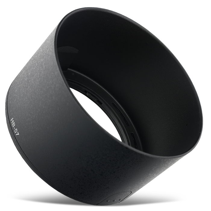 HB-57 Kamera Modlysblænde til Nikon AF-S DX Nikkor 55-300 mm f/4.5-5.6G ED VR – Plast bajonet cylindrisk / rund Modlysblænde fra CELLONIC