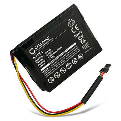Battery til TomTom Quanta, GO XL 330, GO XL 310, VF3F, FM68360420759, VF3 1100mAh 3.7V fra subtel