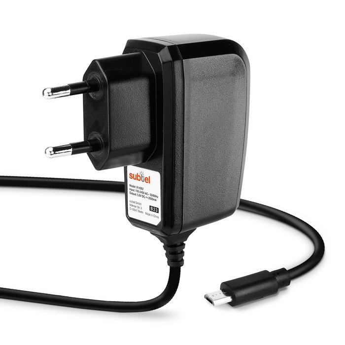 subtel Micro USB Tabletoplader til Amazon Kindle / Fire HD 6 / 7 / 8 / 8.9 / 10 / Fire HDX 7 / 8.9 / Paperwhite / Voyage Tab Pad Hurtig tabletopladerkabel og stik UK Adapter 1.2m Led