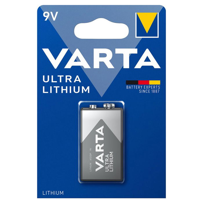 Batteri 9V / E Block Varta Lithium Varta 6122 1x