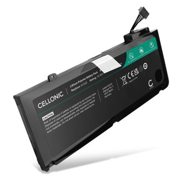 Batteri til Apple MacBook Pro 13 - A1278 2009, 2010, 2011, 2012, Apple A1322 Bærbar computer - 5900mAh 10.95V 