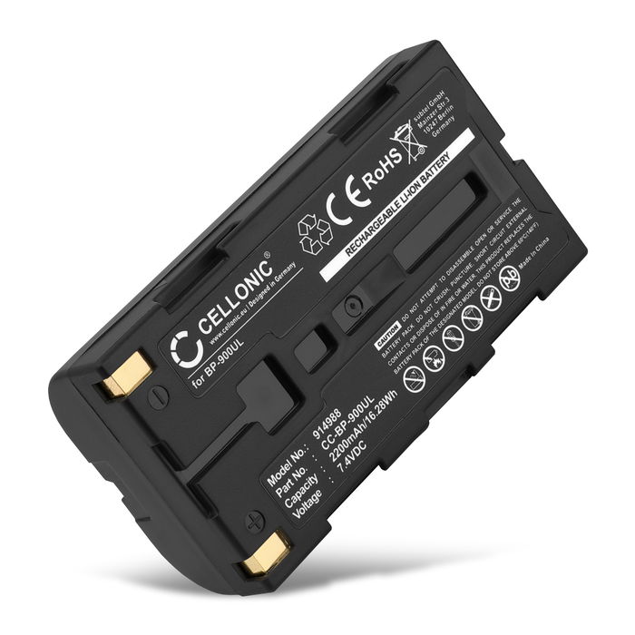 Batteri til TOA Electronics TS-800, TS-801, TS-802, TS-900, TS-901, TS-902 - BP-900UL 2200mAh udskiftsningsbatteri