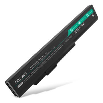 Batteri til Medion Akoya P6634, P6637, P7816, P7621, P6815, E7221, Erazer X6815, X6816, FPCBP344 Bærbar computer - 4400mAh 10.8V 