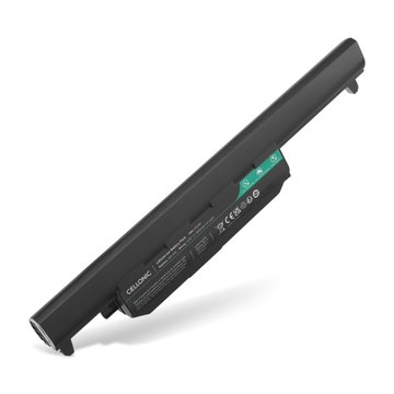 1x Batteri til ASUS K55, K55VD, X75V, F75A, F75 series, A55V, X55A, X75A, Pro45 series, K55A, K55V, K55VS, R700V, ASUS A32-K55, 0B110-00050800, A42-K55 Bærbar computer - 4400mAh 11.1V 