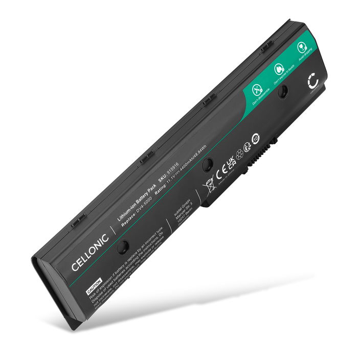 HP 671731-001 batteri 4400mAh 10.8V - 11.1V fra subtel