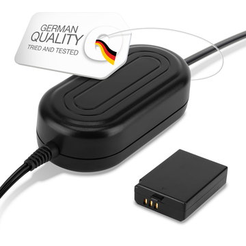 Power Supply for Canon EOS 1100D 1200D 1300D 1D X, EOS 2000D EOS 4000D (EOS Kiss / EOS Rebel) AC Adapter ACK-E10 DC Coupler - Dummy Battery - Battery Eliminator from subtel