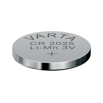 Varta CR2025 Møntcellebatteri til Fjernbetjeninger, Bilnøgler og Mere – x1