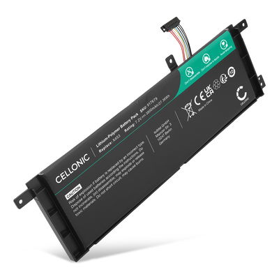 Batteri til ASUS F553M, X553M, R515M, X553MA, R413M, X453M, F553MA, F453M, F552CL Bærbar computer - 3800mAh 7.2V 