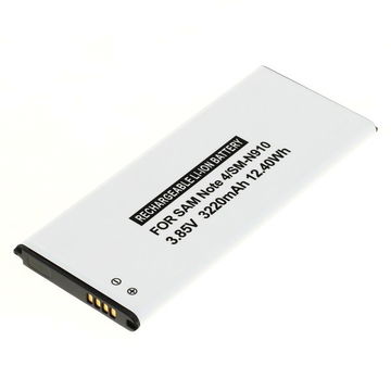 EB-BN910BBE, EB-BN910BBU batteri til mobiltelefoner Samsung Galaxy Note 4 (SM-N910) - EB-BN910BBE, EB-BN910BBU 3220mAh - udskift dit mobilbatteri og få mere ud af din mobil