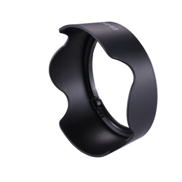 EW-63C Kamera Modlysblænde til Canon EF-S 18-55mm f/3.5-5.6 IS STM, EF-S 18-55mm 1:4-5.6 IS STM – Plast bajonet blomst / kronblad Modlysblænde fra CELLONIC