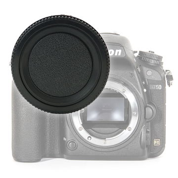 CELLONIC Camera Body Cap / Rear Lens Cap for Nikon D750 D3200 D3500 D5300 D5100 D810 D850 D7100 (BF-1B), Beskyttende DSLR dæksel / Linser bagcover låg