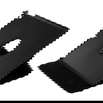 Tablet-etui med stander til iPad Air 1 / iPad 5 / iPad 6 - Beskyttende tablethylster med 360° roterende lodret / vandret stander - Sort