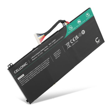 Batteri til Acer Aspire V15 Nitro, VN7-793G, VN7-571G, VN7-591G, Spin 3 SP314-51, AC14A8L Bærbar computer - 3800mAh 11.4V 
