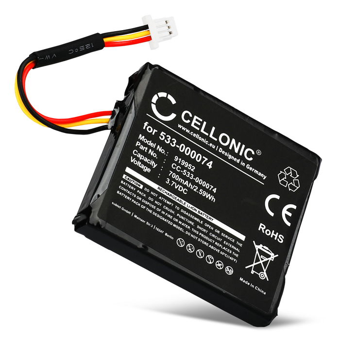 CELLONIC Headset batteri til Logitech 533-000074 Nyt batteri til udskiftning 700mAh