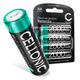 4 stk AA Standardbatterier 2600mAh