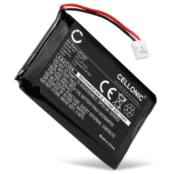 CELLONIC Replacement Battery for Sony PS4 Dualshock 4 v1 Controller 1300mAh CUH-ZCT1E JDM-001 JDM-011 LIP1522 Battery