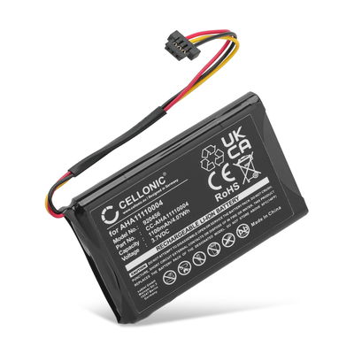Battery for TomTom Go 510, TomTom Go 520, TomTom Go 500, TomTom Via 62 1100mAh from CELLONIC