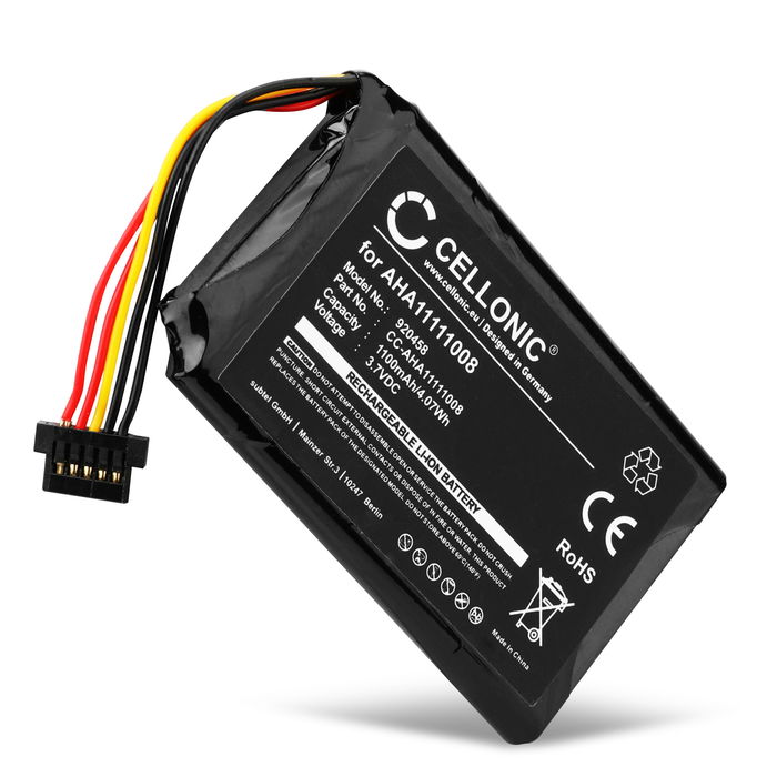 TomTom Go 6000 batteri 1100mAh 3.6V - 3.7V fra CELLONIC