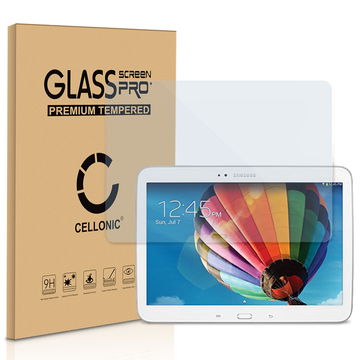 CELLONIC Skærmbeskytter til Samsung Galaxy Tab 3 10.1 (GT-P5200 / GT-P5210 / GT-P5220) 2.5D 0.33mm Full Glue hærdet glas beskyttende cover