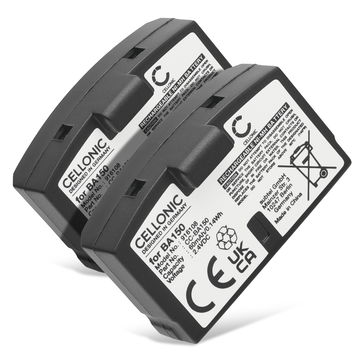 2x hovedtelefoner batteri BA 150 BA 151 BA 152 Batteri til Sennheiser IS 150, RI 50 Set TV, RI 55, RS 150, TI 810, RS 2400 - Sennheiser hovedtelefoner batteri BA151 BA150 Batteri