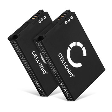 2x Kamera Batteri til Samsung WB1100f WB150f WB200f WB2100 WB250f WB350f WB500 WB550 WB700 WB750 WB800f WB850f EX2f M100 M110 ES55 ES60 L100 L200 PL50 - SLB-10A 1050mAh SLB-10A Udskiftsningsbatteri til kamera