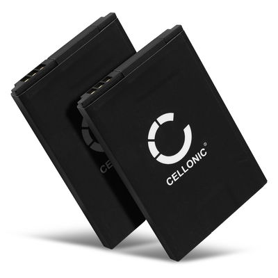 2x CELLONIC genopladelige battereri til Siemens Gigaset SL78H, SL350, SL400, SL400A, SL450, SL750, SL780, SL785 - V30145-K1310-X445,4250366817255,S30852-D2152-X1 850mAh - udskift dit mobilbatteri
