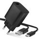 USB-oplader + USB-kabel
